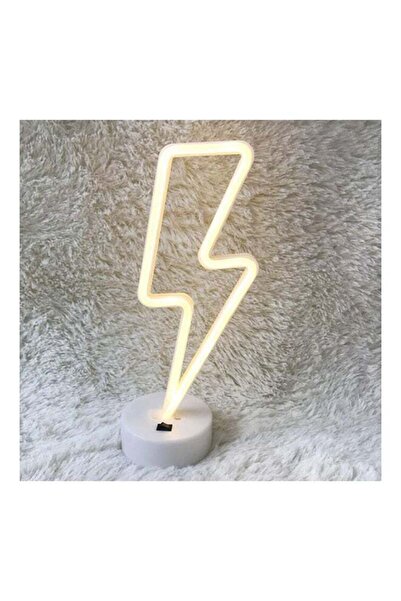 Raffine ضوء نيون LED مع حامل أبيض 31 × 12 × 6 سم