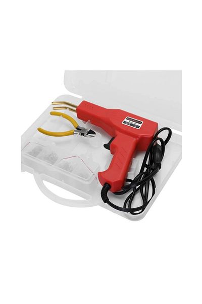 ideal STORE Trusa lipit plastic ideal STORE, Pistol lipit, 200 x Cleme Voltaj, Cleste, ideal pentru sudare plast