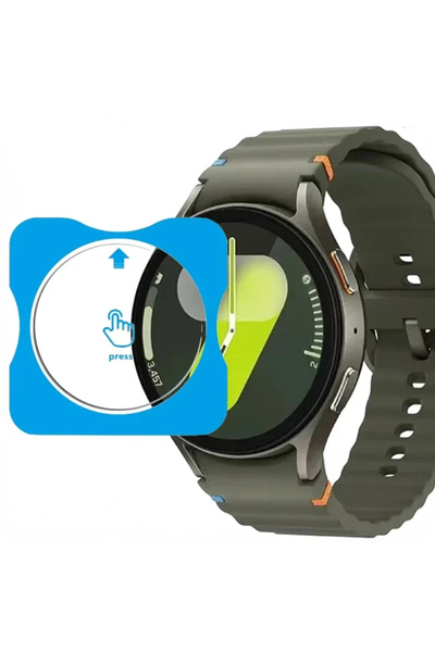 MMP SHOP Galaxy Watch 7 40mm Uyumlu Kolay Kurulum Aparatlı Temperli Cam Ekran...