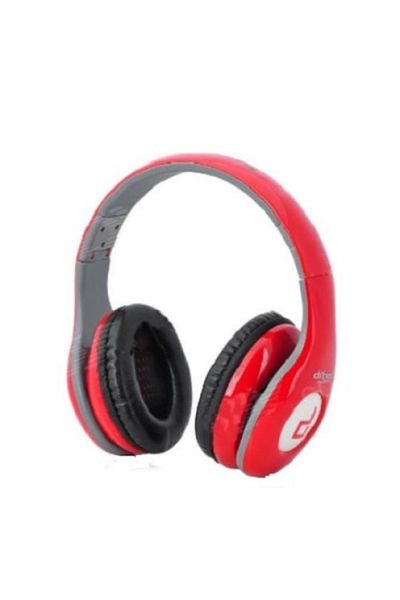 DM Stereo headphones DM 4900, Maximum power 100 mW, Red