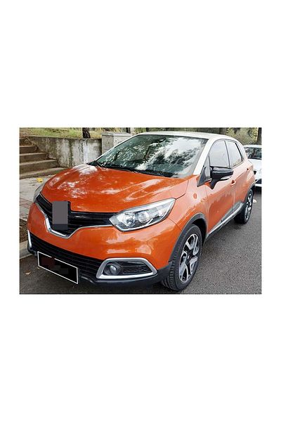 ideal STORE Set of 2 idealSTORE BATMAN type Mirror Covers for Renault Captur 2013-2019, Piano Black color - Ne