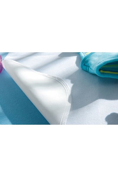 CDE Anti Allergic Mother Baby Newborn Diaper Changing Pad Cushion Cover (100% Natural Cotton Fiber)