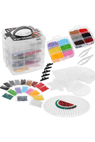 ideal STORE Σιδερένιες χάντρες για παιδιά - Σετ XXL