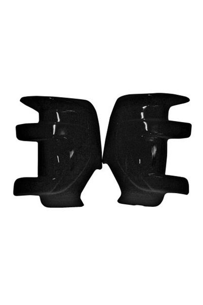 ideal STORE Set Capace Oglinzi Tip Batman idealStore, Compatibile Renault Master 2015-2023, Negru Lucios, Rezist