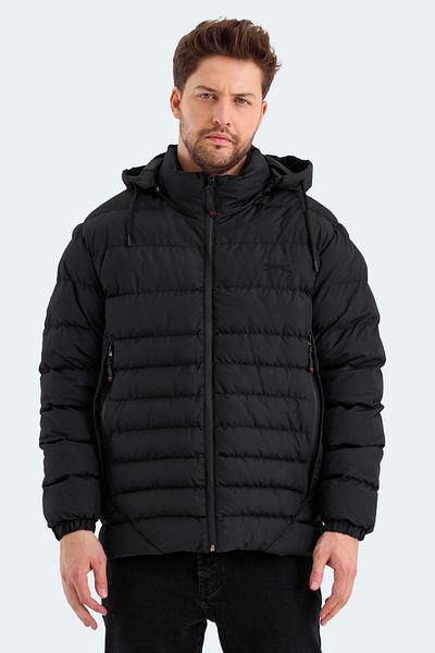 Slazenger Hadi in Men's Coat & Coat Black