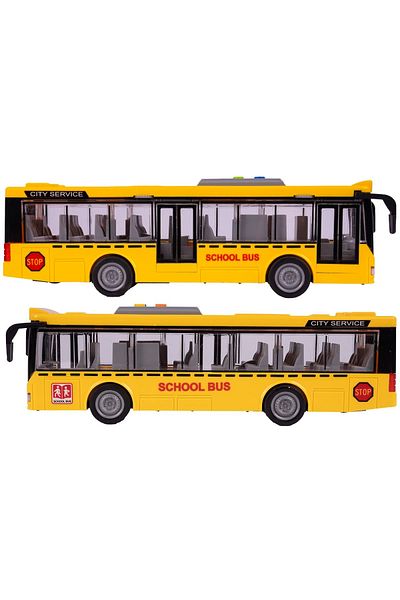 ideal STORE Bus with Sounds and Lights idealSTORE, Doors Open, Lights When Doors Open, Interior Illuminated
