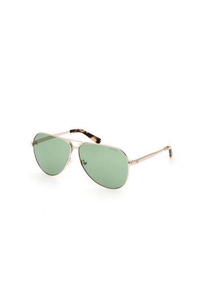 Guess Unisex Aviator Sunglasses - GU00069 - Lens Size: 61 mm
