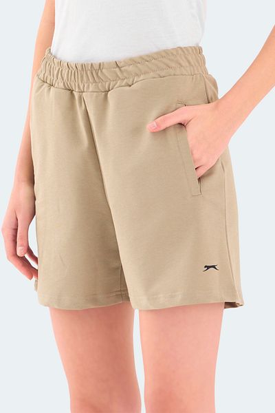 Slazenger Set de 2 pantaloni scurți pentru femei RAMLAH Negru - Bej