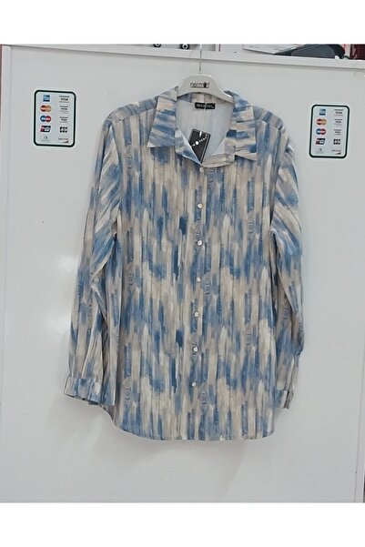 LATUUBUTİK İpek desenli gömlek