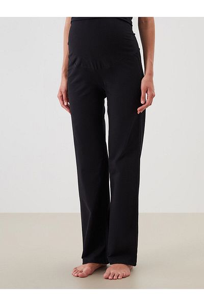 LC Waikiki Pantaloni de pijama de maternitate cu panouri elastice în talie