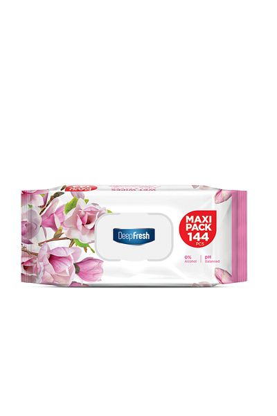 Deep Fresh Deep Fresh Magnolia wet wipes 144 pcs