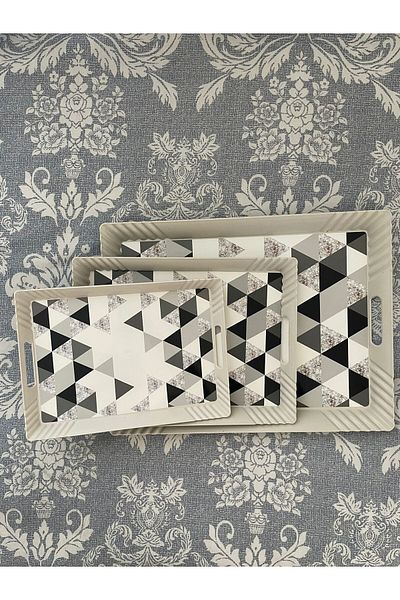 Voltbox 3-Piece Tray Set - Tea Trays - Presentation Trays - Treat Trays