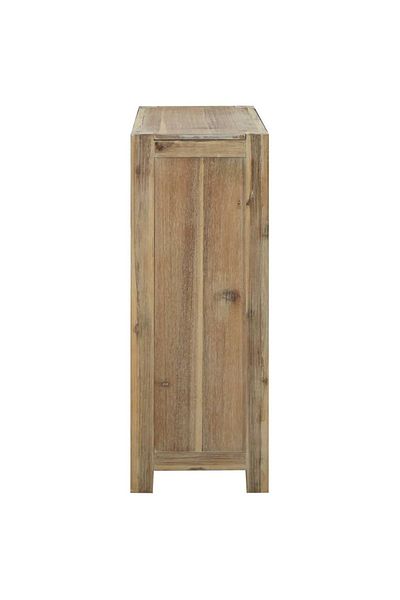 vidaxl 3-Tier Bookcase 80x30x80 cm Solid Wood Acacia