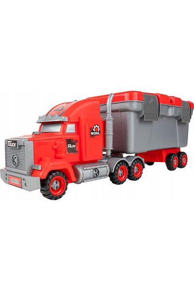ideal STORE idealSTORE 3in1 Fire Truck with 3 Fire Engines and Tool Set, ABS Plastic, Parts