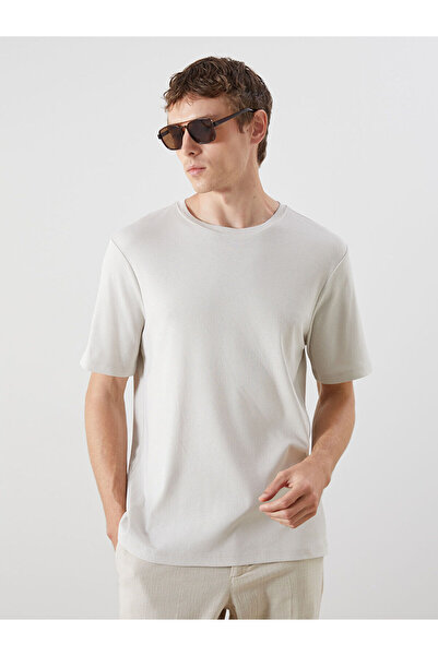 LC Waikiki طاقم الرقبة تي شيرت للرجال