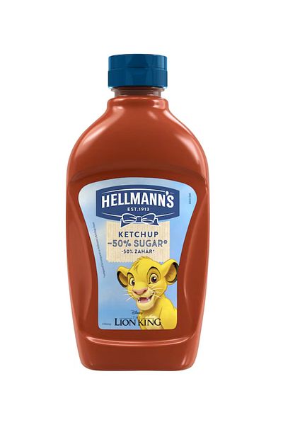 Hellmann's Ketchup Less Sugar, 460g