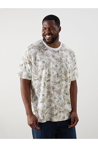 LC Waikiki Ανδρικό μπλουζάκι Crew Neck Floral