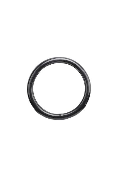 ideal STORE PREMIUM steering wheel cover, Size M 37-39cm, Imitation leather for a nice look of the car and a