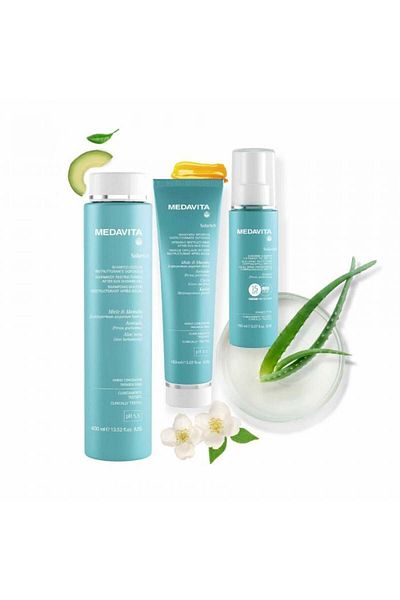 MEDAVITA Shower gel for body and hair after sun exposure, Solarich 400ml