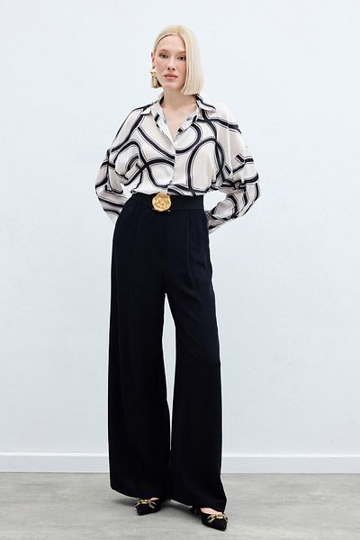 Sateen Casual Shirt - Ecru