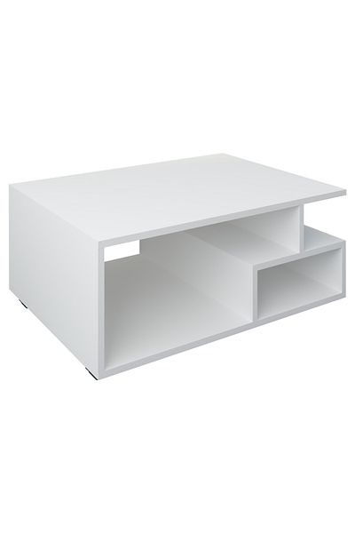 haaus.ro Tapa Coffee Table, White, 80 X 50 X 40 Cm