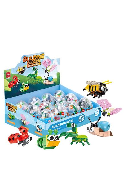 Deli Lego Building Blocks, Assorted Insects Model,