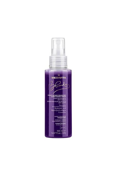 MEDAVITA Biphasic conditioner with purple pigment without rinsing with collagen and ceramides - 150 ml