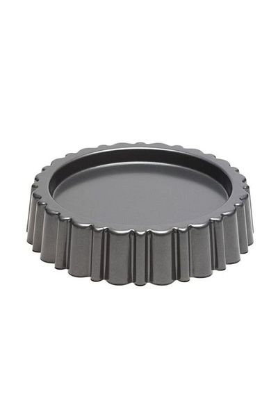 Generic Metallic Professional Non-Stick Mary Ann Cake Pan / Sponge Flan Tin, 27 cm (10.5)