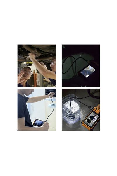 ideal STORE idealSTORE Inspection Endoscope Camera, 4.3" HD LCD Screen, Full HD, Classic Tip, Hook, Mag