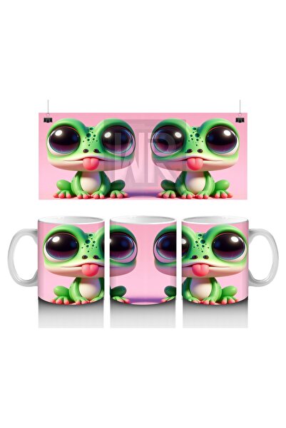 Luluyen كوب الضفدع المبهج الذي يحب الأطفال الحليب