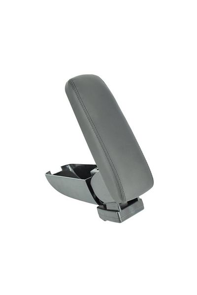 ideal STORE idealSTORE Universal Car Armrest with Black Metal Base, Adjustable Height, Dimensions 32 x 12 cm