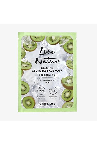 Oriflame قناع الوجه المهدئ بالكيوي العضوي من لوف نيتشر