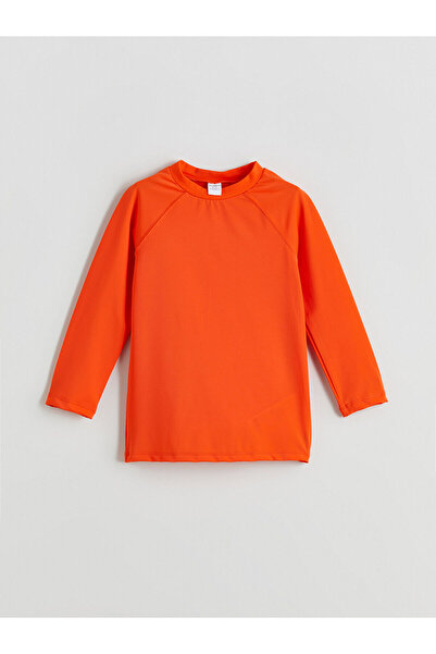 LC Waikiki Ozmarka New Season Uv Protected Boys' Swimming Wear Top