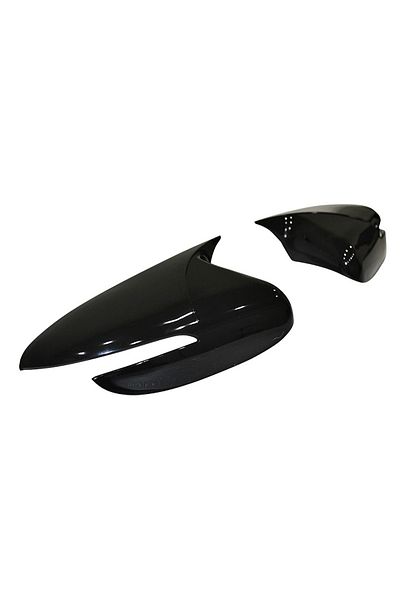 ideal STORE Set of 2 idealSTORE BATMAN type Mirror Covers for Kia Ceed / Pro Ceed 2012-2018, Piano Black color