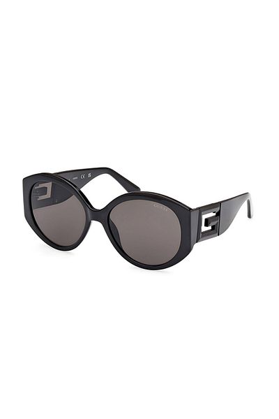 Guess Women's Round Sunglasses - GU7917 01A - Lens Size: 56 mm