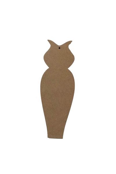 OEM Owl Bookmark, MDF, 15cm x 5.4cm