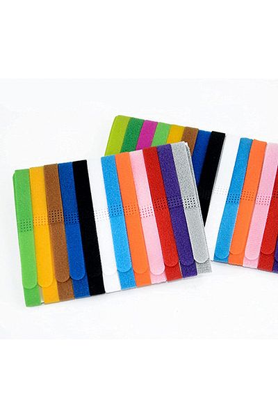 HEIGOO Set of 12 HEIGOO cat collars, canvas, multicolor, 10 cm