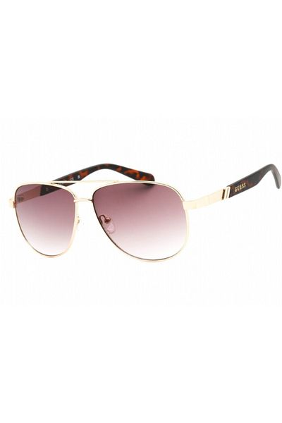 Guess Unisex Pilot Sunglasses - GF0246_32P - Lens size: 58 mm