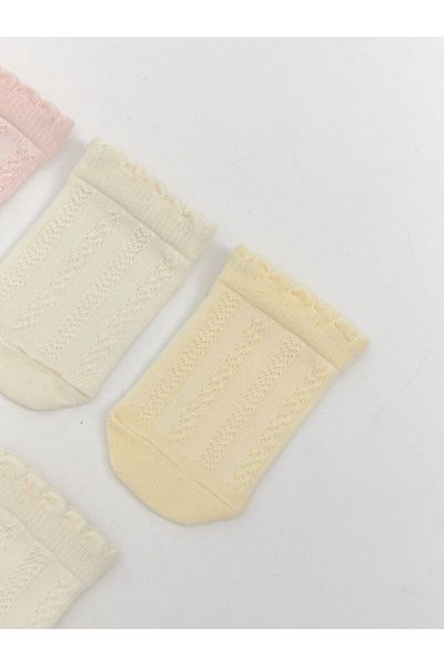 LC Waikiki New Season Basic Baby Girl Booties Socks 5-Piece - S5O321Z1