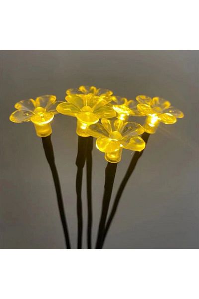 Blusmart Solar Lamp 6 Flowers, Set of 4