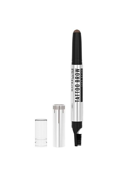 Maybelline New York Stick de sprancene cu efect de lifting si fixare, Tattoo Studio, 03 medium brown, 10 g