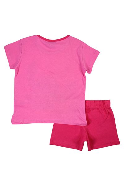 Stitch Children's short-sleeved pajamas, 100% cotton, pink, Happy Days, Stitch