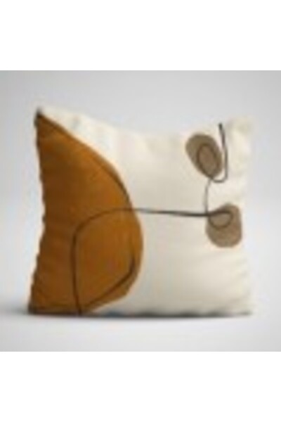 Lenjerii Deosebite Σετ 3 διακοσμητικά καλύμματα μαξιλαριού 43x43cm, Αφηρημένο φυτικό σχέδιο