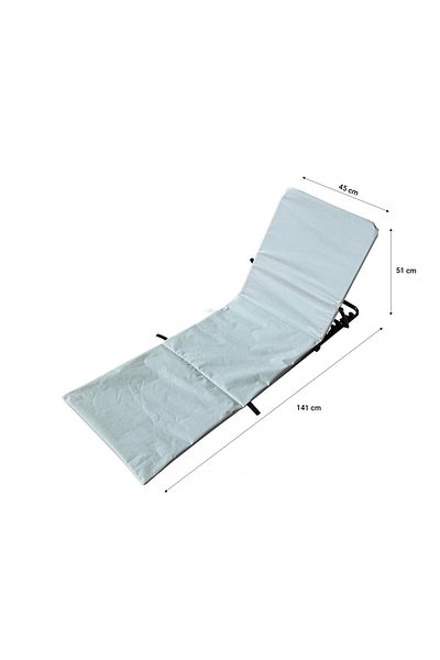 Heinner BEACH CARPET TYPE CHAIR-141*45*51CM, GREY