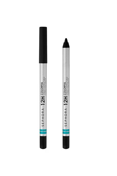 SEPHORA Waterproof 12 H Colorful Contour Eye Pencil - Eye Pencil 1.40 gr Black 01
