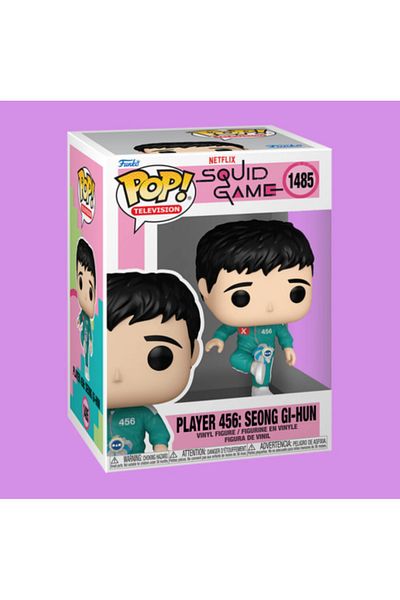 Funko Player 456: Seong Gi-Hun Funko Pop! (1485) Squid Game Masko E Trading