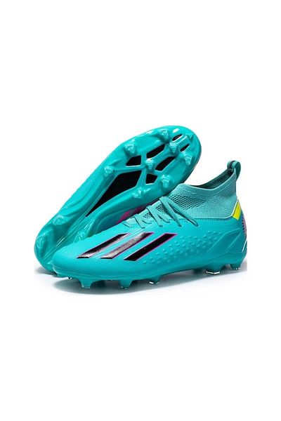 AyShop حذاء كرة القدم ذو التروس البلاستيكية Astroturf Field Soccer Shoes