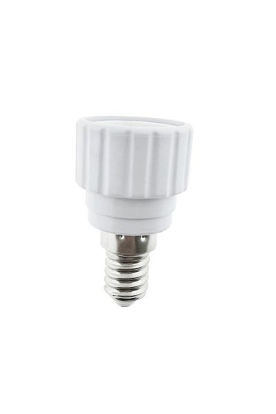 OEM Adaptor pentru bec de la soclu E14 la GU10, FL-95983, alb