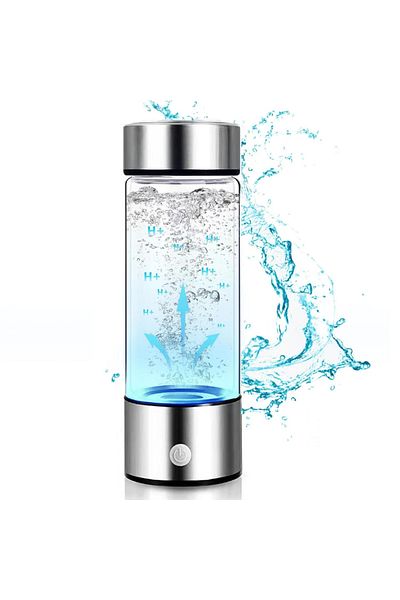 OEM Sticlă cu Generator de Apă Hidrogenată, 400 ml, 1200 PPB