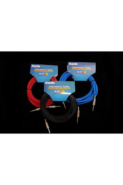 Karin Ko970 - 6 Meter Instrument Cable (black)